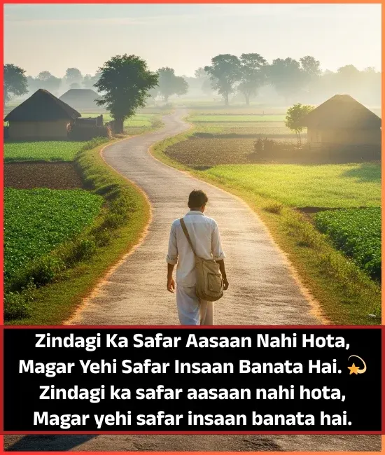 Safar Shayari English