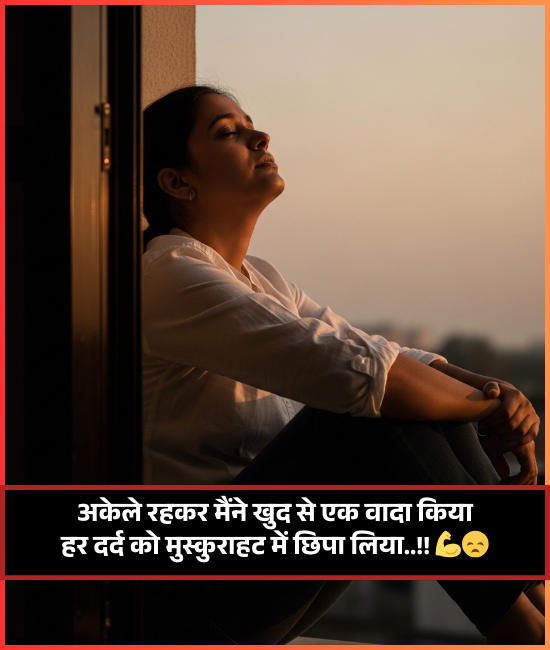 Akelapan Shayari