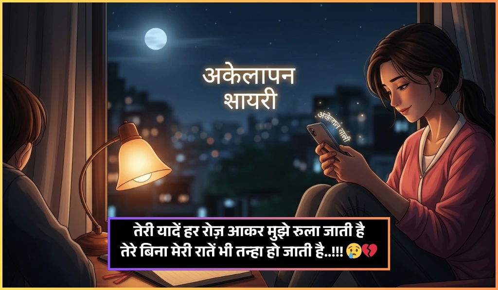 Akelapan Shayari
