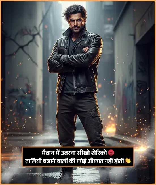 Attitude Shayari for Boys