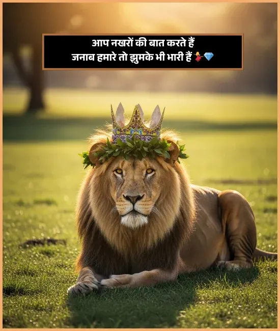 Attitude Shayari for Girls in Hindi for Instagram