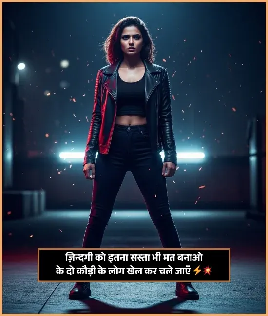 Attitude Shayari in Hindi