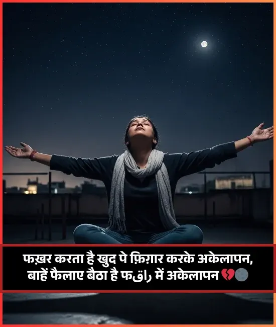 Dard Akelapan Shayari