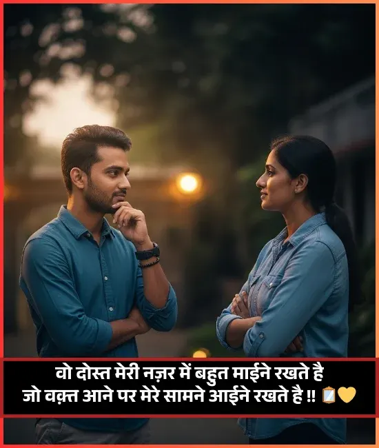 Dosti Shayari 2 Line