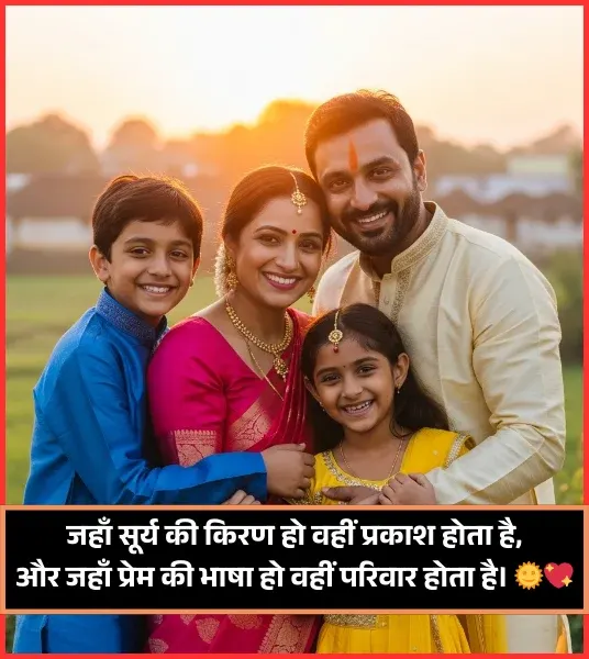 Family Shayari in Hindi