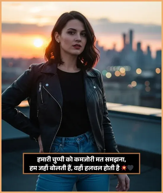 Female Attitude Shayari