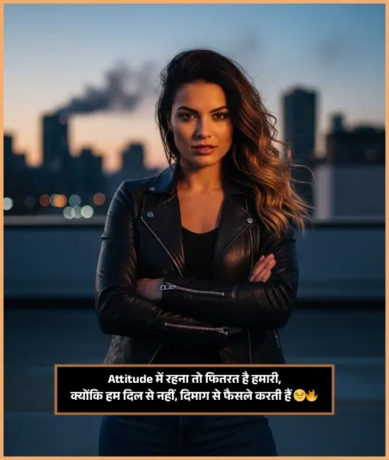 Female Attitude Shayari