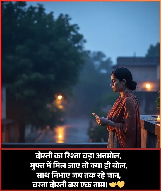 Friendship Shayari in Hindi Friendship Shayari in Hindi