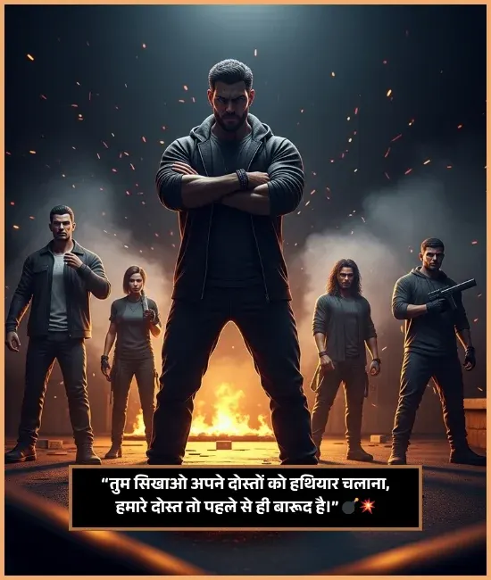 Gangster Shayari 2 Line