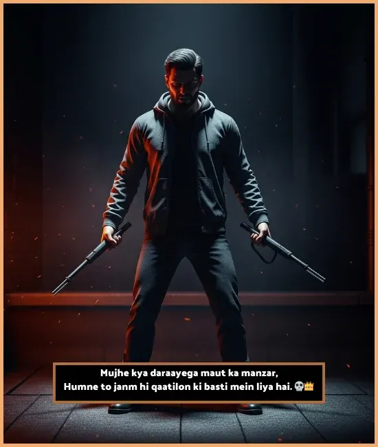 Gangster Shayari in English