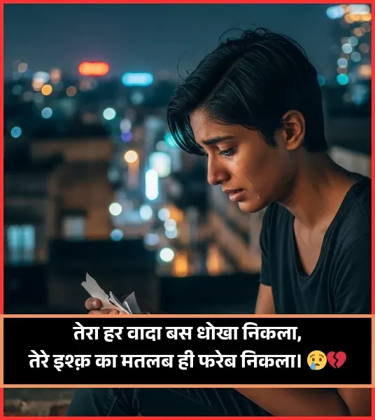 Heart Touching Dhoka Shayari