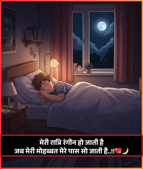 Heart Touching Good Night Shayari