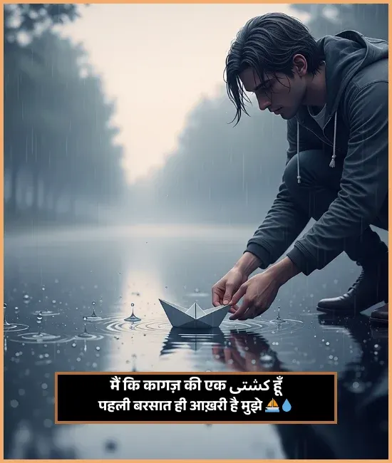 Heart Touching Gulzar Barish Shayari