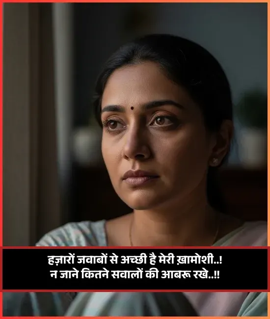 Heart Touching Khamoshi Shayari Heart Touching Khamoshi Shayari