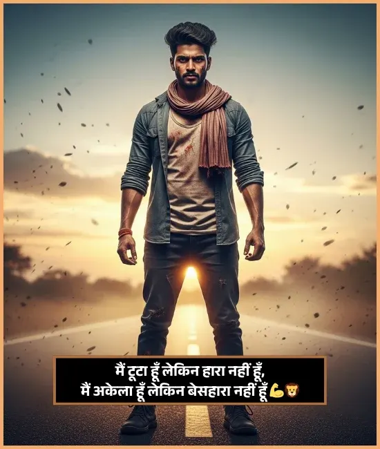 High Attitude Shayari for Boys