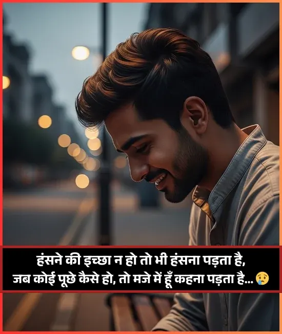 Hurt Fake Smile Shayari
