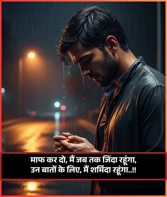 Hurt Sorry Shayari
