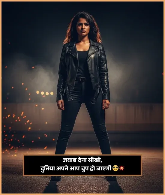 Ladkiya Gali Gali Attitude Shayari for Girls