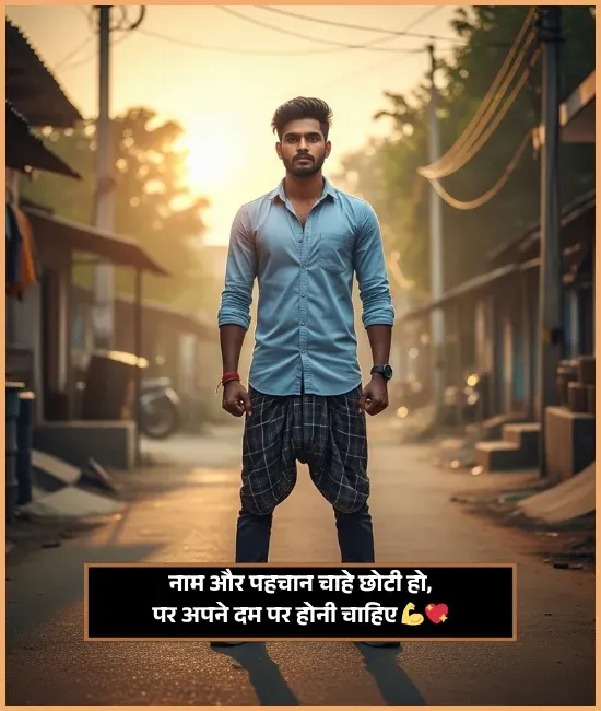 Love Attitude Shayari for Boys