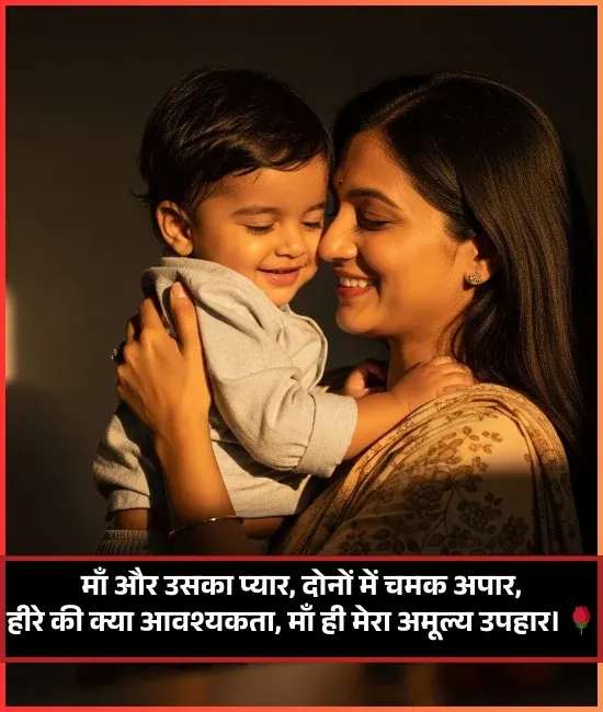 Maa Ke Liye Shayari 2 Line in Hindi