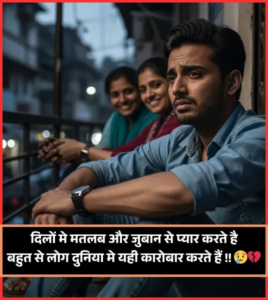 Matlabi Rishte Dhoka Shayari