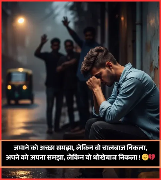 Matlabi Rishte Dhokebaaz Shayari