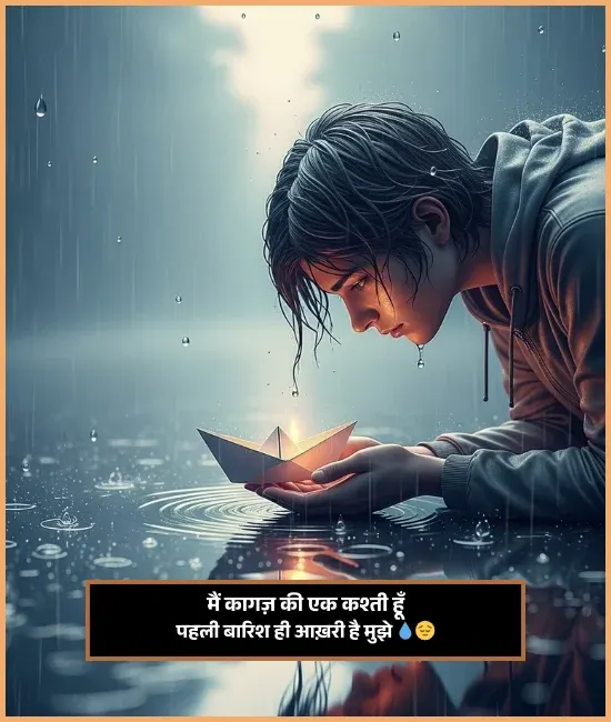 Sad Barish Shayari