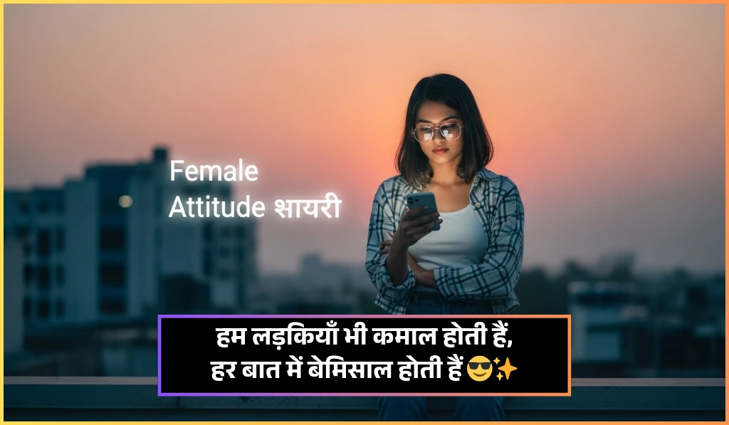 Female Attitude Shayari