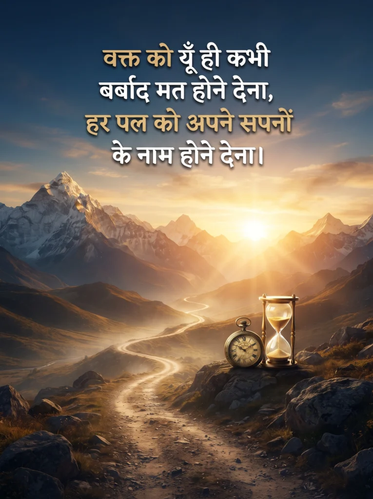 Waqt Par Motivational Shayari