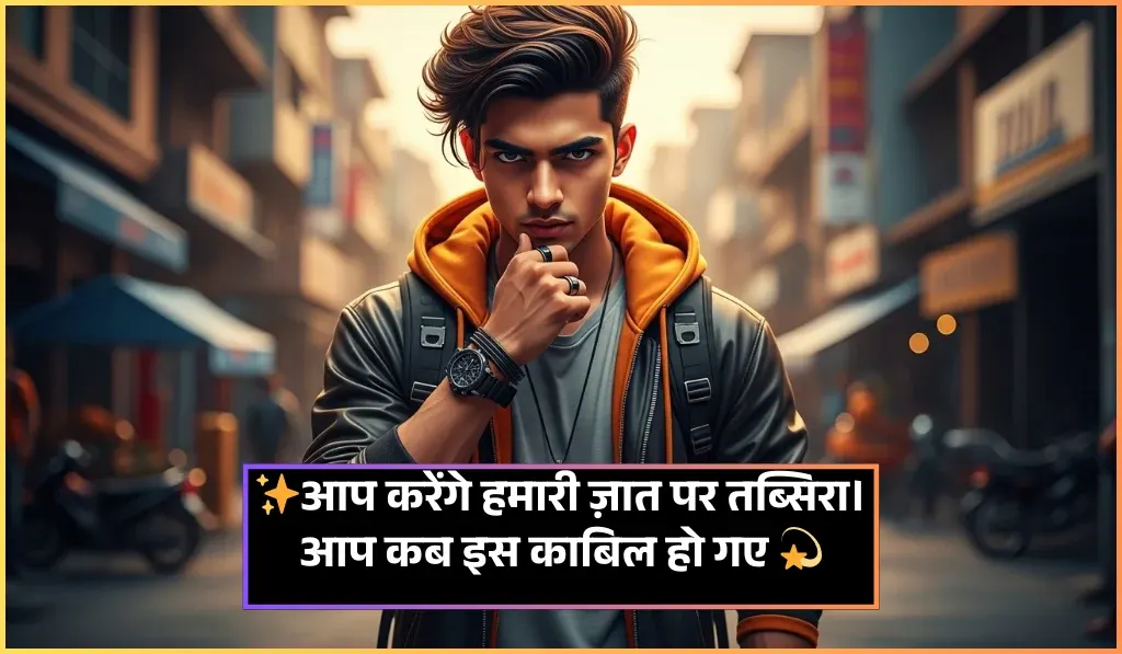 Attitude Shayari for Boys